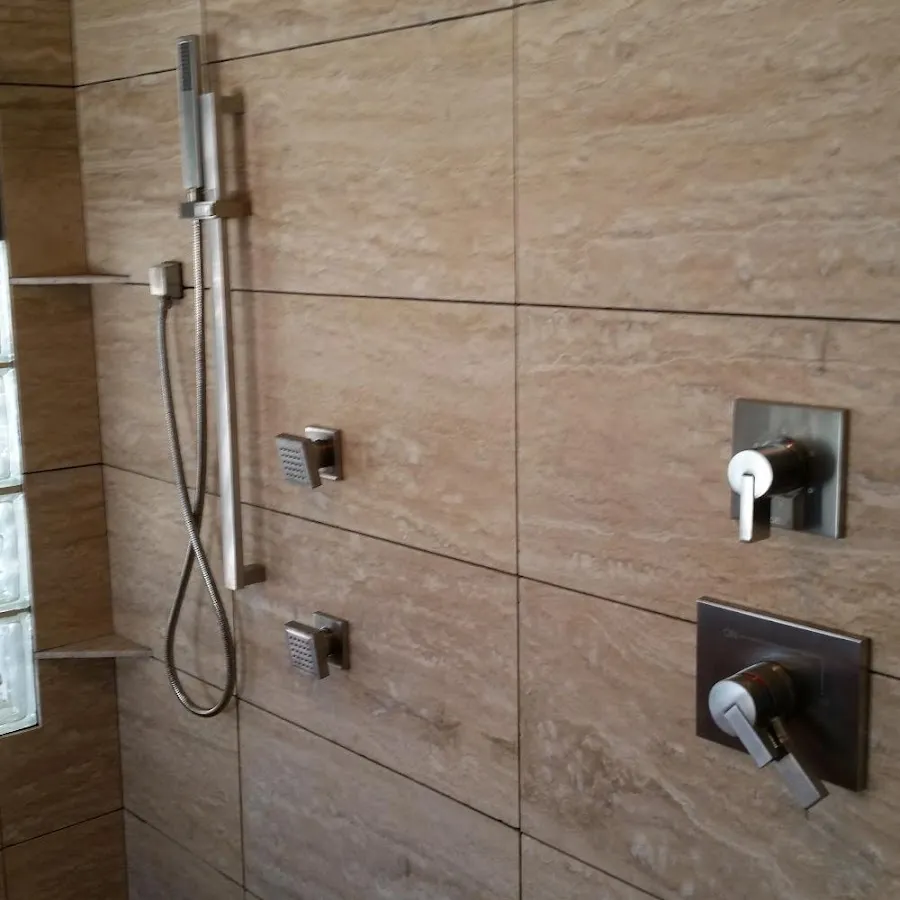 Shower fixture installation for Frozen Pipe Repair in St. Anthony